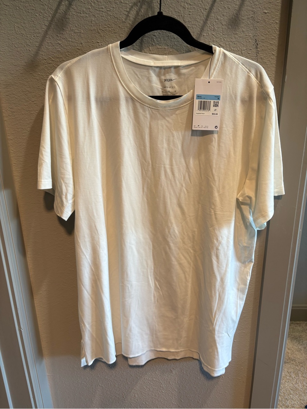 Nike White Short Sleeve Crewneck T-Shirt